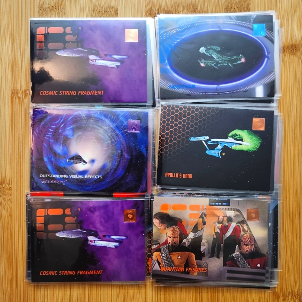 30 Years of Star Trek (1996) Skybox Lot of 70 Trading Cards